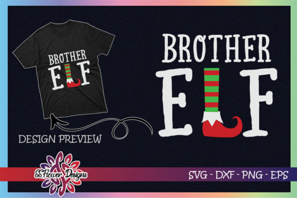 Brother ELF Christmas Graphics for T-Shirt Designs