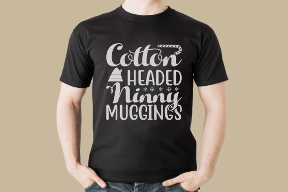 Christmas Svg Design, Cotton Headed Ninn for T-Shirt Designs and Graphics
