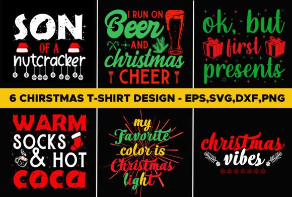 Christmas T-shirt Design Bundle 1: Graphics Review