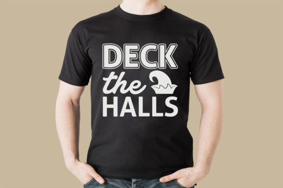 Deck the Halls: A Versatile Christmas Svg Design for T-Shirts