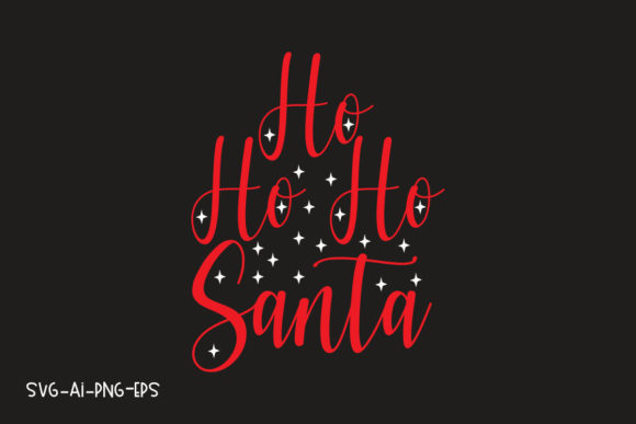 Ho Ho Ho Santa: A Festive Addition to T-Shirt Designs and Graphics