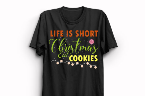 New Christmas T-Shirt Design 110: A Festive Graphics Asset