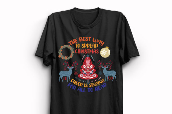 New Christmas T-Shirt Design 129: A Graphics Must-Have