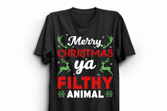 New Christmas T-Shirt Design 155: A Graphics Must-Have