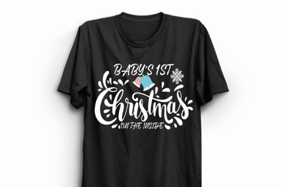 New Christmas T-Shirt Design 182: A Festive Graphics Asset