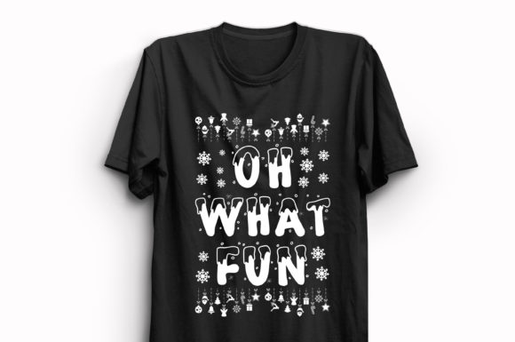 New Christmas T-Shirt Design 200 for Graphics & Print