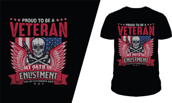 Proud to Be a Veteran T-Shirt Design Graphics Review
