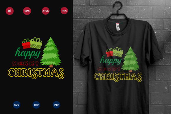 Review: Merry Christmas - Tshirt Design for Graphics and Print Templates