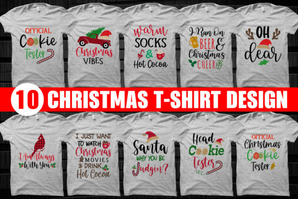 Reviewing 10 Christmas T Shirt Design for Real Stitching