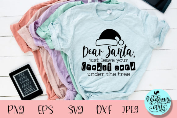 Santa SVG Graphics for Festive T-Shirt Designs