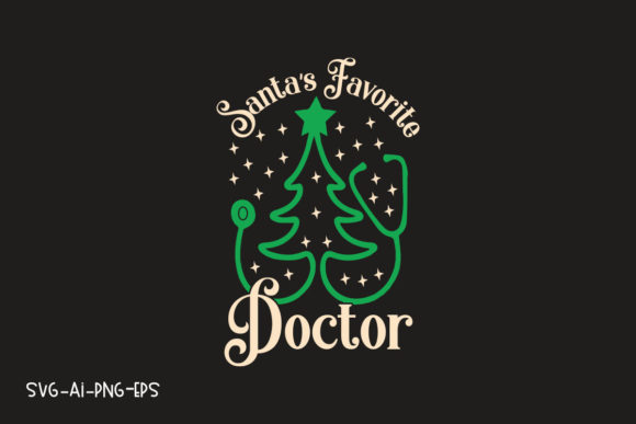 Santa’s Favorite Doctor: A Versatile T-Shirt Design for Creative Brands