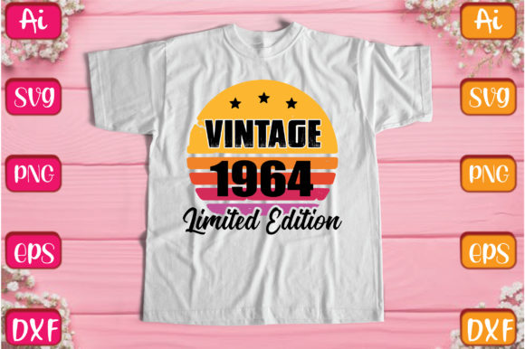 Vintage 1964 Limited Edition: A Versatile T-Shirt Design