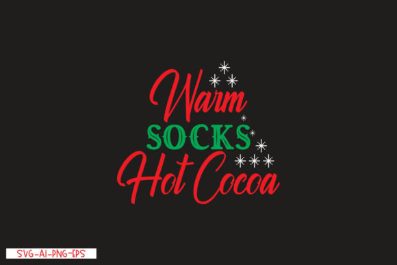 Warm Socks Hot Cocoa: Perfect for T-Shirt Designs and Graphics